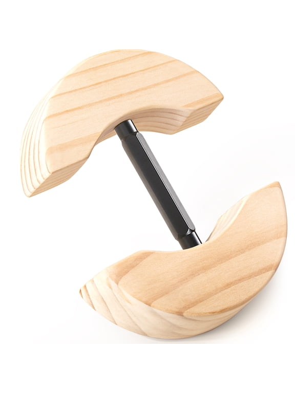 Hat Stretcher, Cowboy Hat Stretcher for Fitted Hats Size 7 to 8 3/8, Extender Widener Reshaper Fits All Caps - Solid Wood, Heavy Duty of Hats Jack for Cowboy Baseball Caps