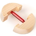 thumbnail image 1 of Hat Stretcher for Fitted Hats, Adjustable Hat Stretcher Fitted Hat Size 7 to 8 1/2, Hat Jack Stretcher, Hat Reshaper Fits All Cap - Solid Wood, Heavy Duty of Hat Extender, 1 of 6