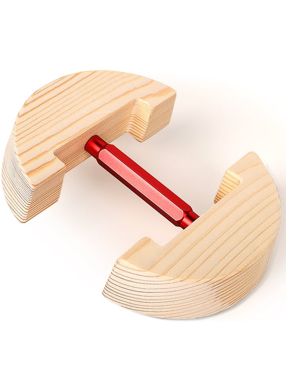 Hat Stretcher for Fitted Hats, Adjustable Hat Stretcher Fitted Hat Size 7 to 8 1/2, Hat Jack Stretcher, Hat Reshaper Fits All Cap - Solid Wood, Heavy Duty of Hat Extender