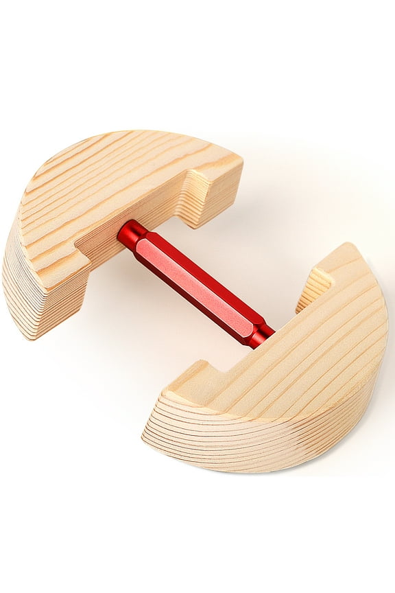 Hat Stretcher for Fitted Hats, Adjustable Hat Stretcher Fitted Hat Size 7 to 8 1/2, Hat Jack Stretcher, Hat Reshaper Fits All Cap - Solid Wood, Heavy Duty of Hat Extender