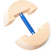 Hat Stretcher for Fitted Hats, Adjustable Hat Stretcher Fitted Hat Size 7 to 8 1/2, Hat Jack Stretcher, Hat Reshaper Fits All Cap - Solid Wood, Heavy Duty of Hat Extender