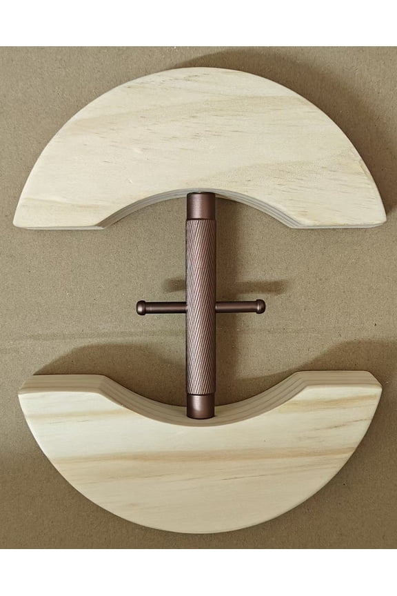 Hat Stretcher, Hat Stretcher for Fitted Hats, Adjustable Cowboy Hat Stretcher for Men Fit All Caps - Wooden Heavy Duty of Cap Extender w. a Rotating Rod