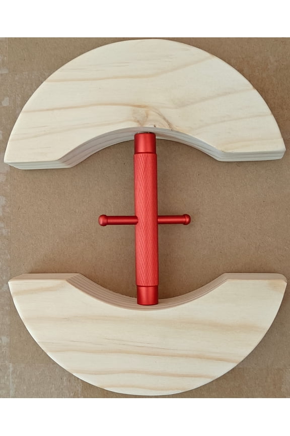 Hat Stretcher, Upgraded Hat Stretcher for Fitted Hats, Adjustable Hat Jack Stretcher Fitted Hat Size 7 to 8 3/8, Cowboy Hat Stretcher Fit All Caps - Wooden of Hat Extender w. a Rotating Rod