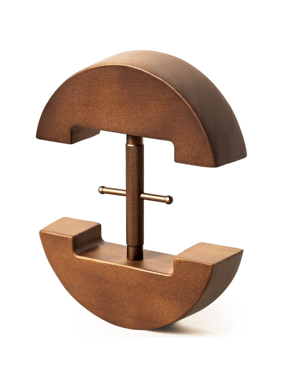 Hat Stretcher for Fitted Hats, Cowboy Hat Stretcher for Men, Adjustable Stretched Size 7 to 8 3/8, Hats Jack Fits All Kind of Caps -Walnut