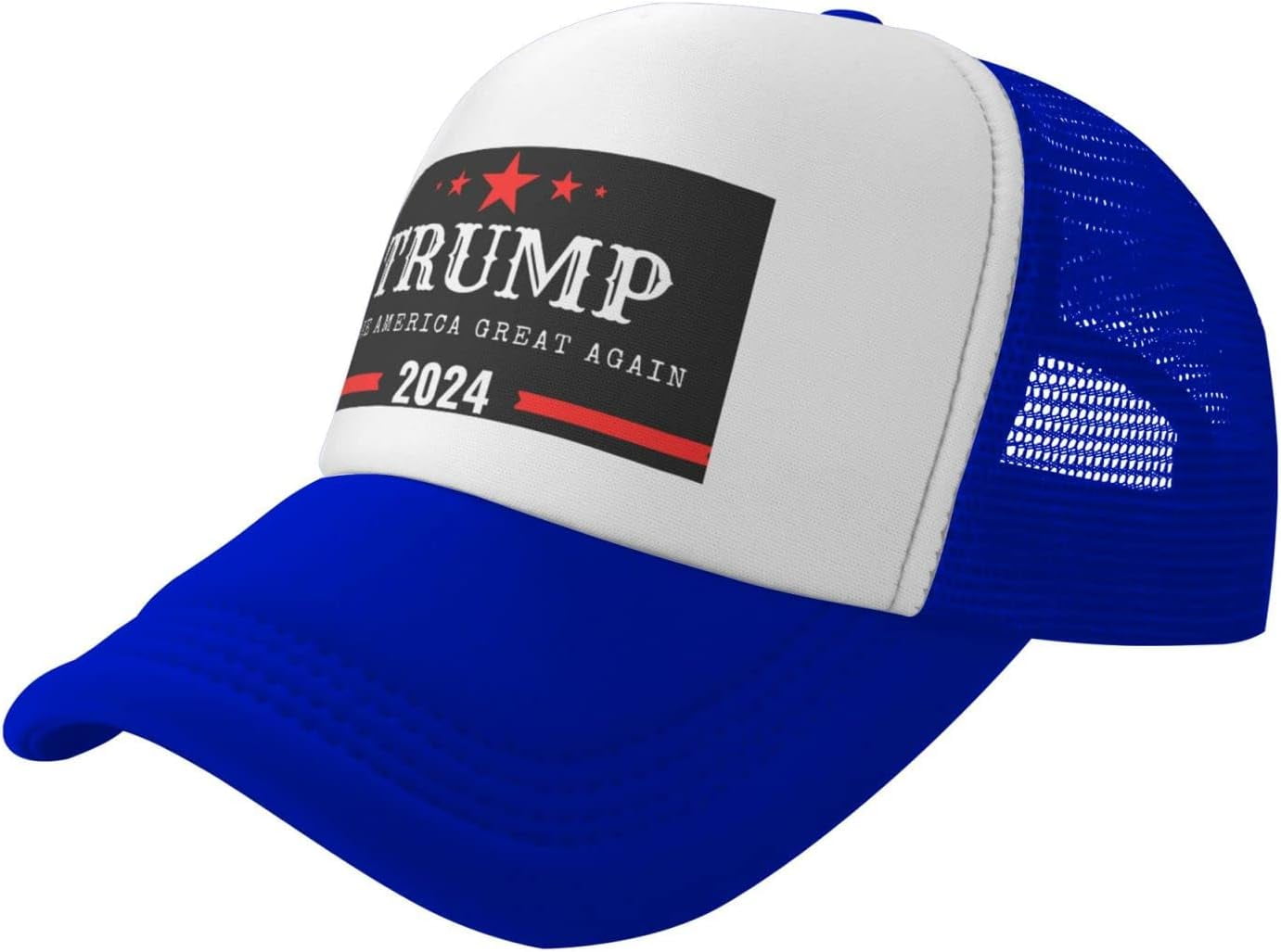 Hat Trump 2024 Make America Great Again Trucker Hat Men Baseball Cap Women Cowboy hat Golf Dad Cap Fishing hat Black Walmart