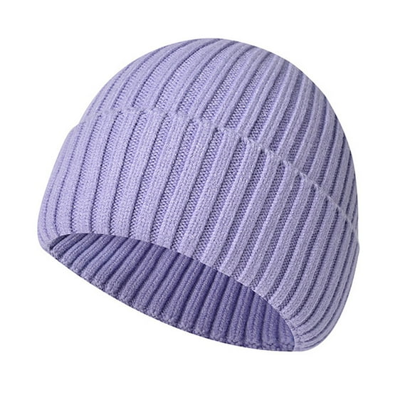 Hat Warm Winter Hats For Men / Women Knit Beanies Breathable & Soft Beanie Hats Color Variety Extended Brim Thick Soft & Stretchy Knit Beanie Hat