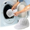 thumbnail image 1 of Hat Washer Cage, Baseball Cap Washing Cage Hat Cleaner for Washing Machine or Dishwasher, Durable Cleaning Protector with Frame Hat Rack and Laundry Bag, Suitable for Adult and Kids Ball caps, White, 1 of 8
