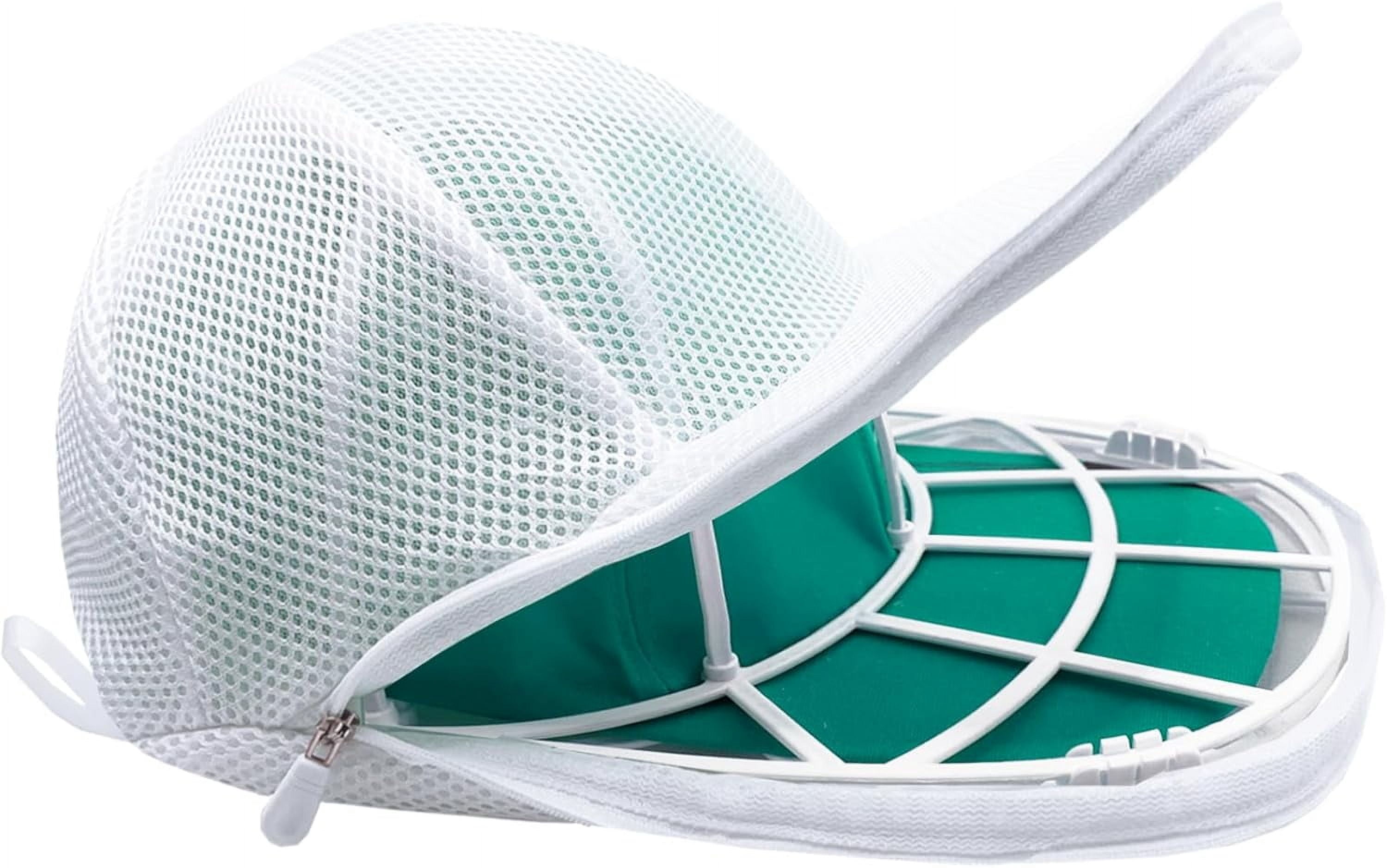 Hat Washer Cage for Washing Machine, Cap Washer with Mesh Bags Baseball Caps Cleaner/Cleaning Protector Cage