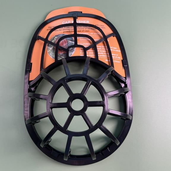 Hat Washer Cap Shape Saver - Baseball Hat Cleaning Frame, Washing Machine Protector for Caps/Hats, Universal Fit Adjustable Holder (White/Black/Gray)