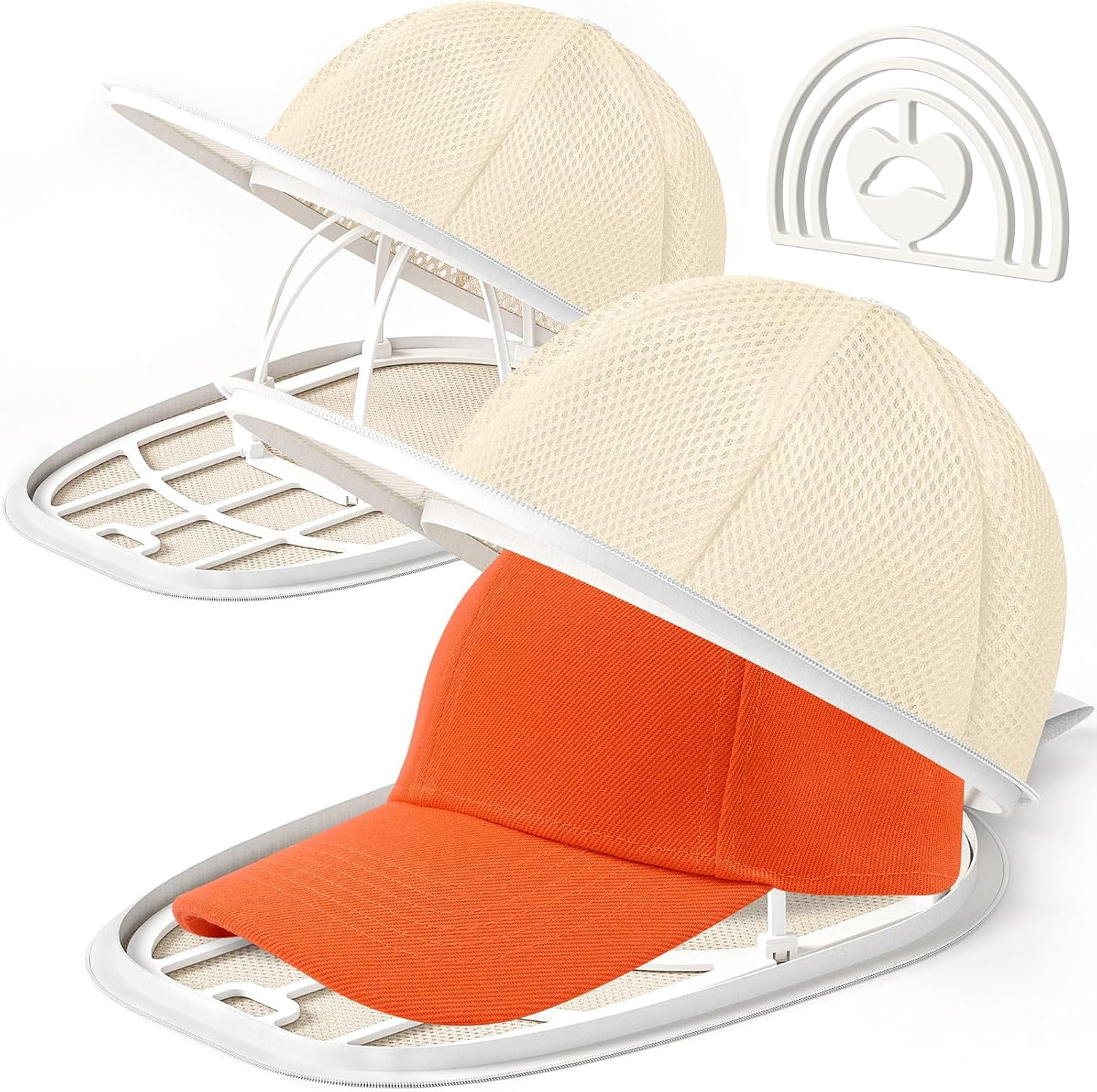 Hat Washer for Washing Machine and Dishwasher Hats Cleaner for Baseball Caps Hat Washing Cage Cap Washer Hat Holder