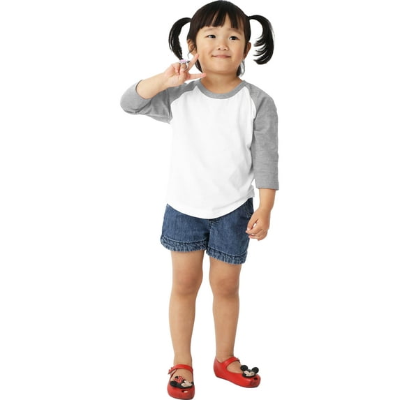 Hat and Beyond Infant Raglan 3/4 Sleeve Cotton Baseball T-Shirts
