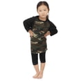 thumbnail image 1 of Hat and Beyond Kids Plain Raglan Baseball T-Shirt with 3/4 Sleeve, 1 of 4
