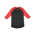 thumbnail image 1 of Hat and Beyond Men's Active Baseball 3/4 Sleeve Raglan Tee-Shirts, 1 of 3