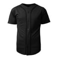 thumbnail image 1 of Hat and Beyond Men's Active Baseball Button Down Jersey Sportswear, 1 of 4