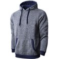 thumbnail image 1 of Hat and Beyond Men's Active Lightweight Marled Brushed Fleece Pullover Athletic Hoodie, 1 of 1