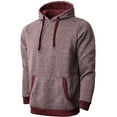 thumbnail image 1 of Hat and Beyond Men's Active Lightweight Marled Brushed Fleece Pullover Athletic Hoodie, 1 of 1