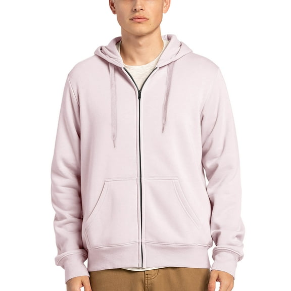 Hat and Beyond Men's Active Midweight Zip Up Hoodie