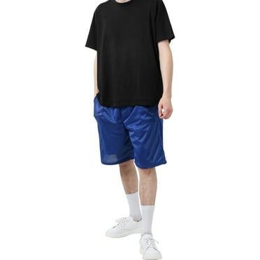 Hat and Beyond Men's Athletic Mesh Shorts With Pockets