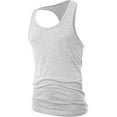 thumbnail image 1 of Hat and Beyond Men's Athletic Slim Fit Gym Workout Tank Top, 1 of 4
