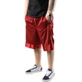 thumbnail image 1 of Hat and Beyond Men's Athletic Sportswear Basketball Heavy Mesh Shorts, 1 of 7