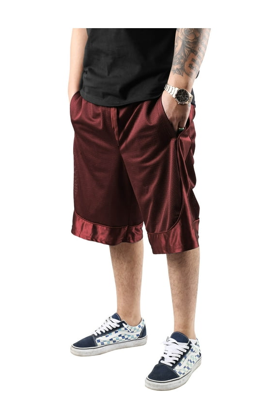 Men's Athletic Sportswear Basketball Heavy Mesh Shorts