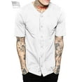 thumbnail image 1 of Hat and Beyond Men's Baseball Jersey Button Down Athletic Uniform, 1 of 4