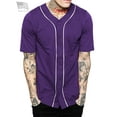 thumbnail image 1 of Hat and Beyond Men's Baseball Jersey Button Down Athletic Uniform, 1 of 4