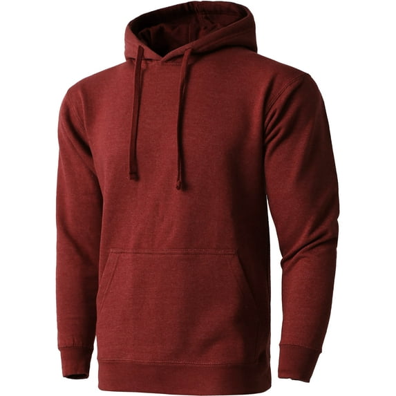 Hat and Beyond Men's Basic Heavyweight Pullover Hoodie XS-5XL