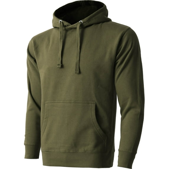 Hat and Beyond Men's Basic Heavyweight Pullover Hoodie