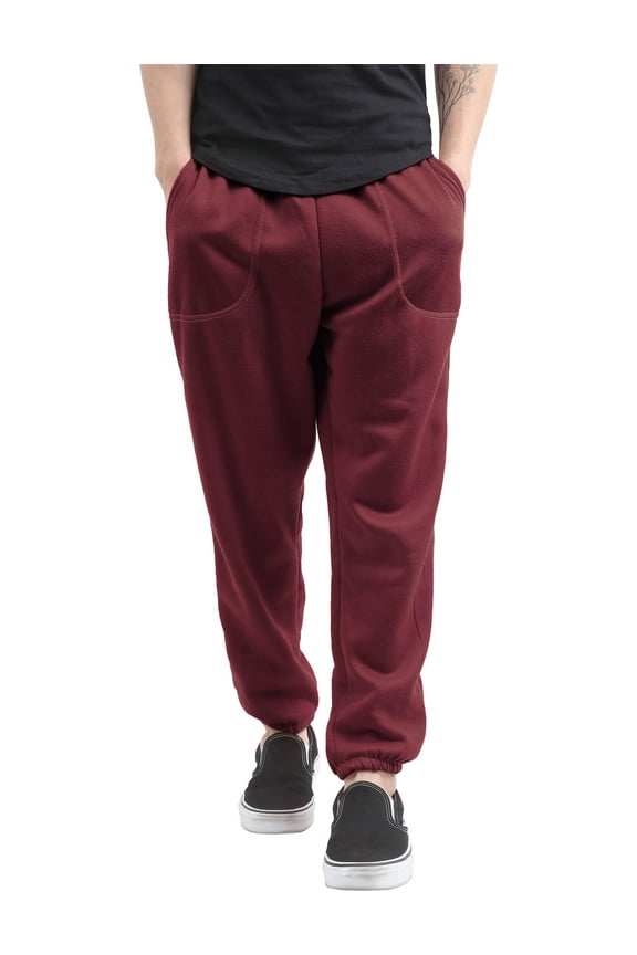 Men's Casual Elastic Bottom Sweatpants with Pockets