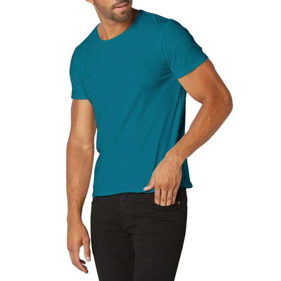 Hat and Beyond Men's Comfort Premium Basic Cotton Crew Neck Short Sleeve T-Shirts, up to size 5XL