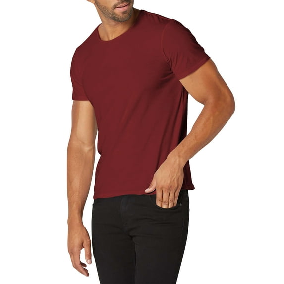 Hat and Beyond Men's Comfort Premium Basic Cotton Crew Neck Short Sleeve T-Shirts, up to size 5XL