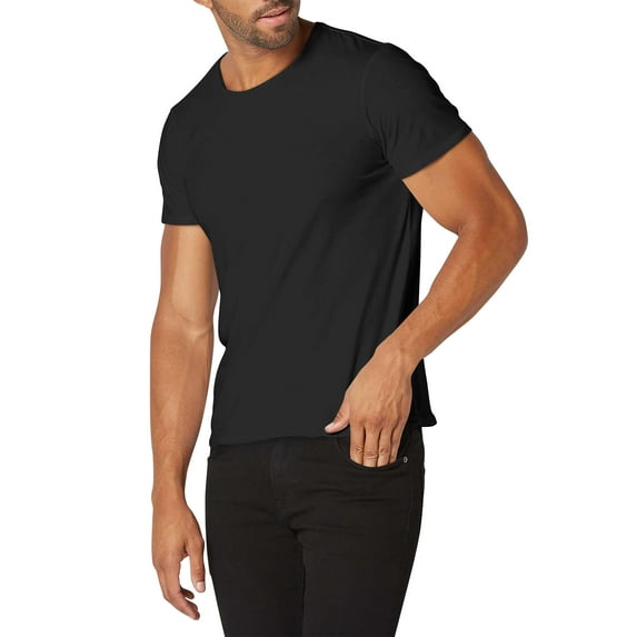 Hat and Beyond Men's Comfort Premium Basic Cotton Crew Neck Short Sleeve T-Shirts, up to size 5XL
