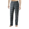 thumbnail image 1 of Hat and Beyond Men's Cozy Straight Fit Fuzzy Knit Homewear Plaid Flannel Pajama Pants, 1 of 6