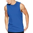 thumbnail image 1 of Hat and Beyond Men's Customizable Lightweight Plain Blank Sleeveless Jersey T-Shirt For Custom Branding, 1 of 6