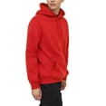 thumbnail image 1 of Hat and Beyond Men's Customizable Lightweight Pullover Hoodie 100% Cotton Face Half Moon Patch For Custom Branding, 1 of 6