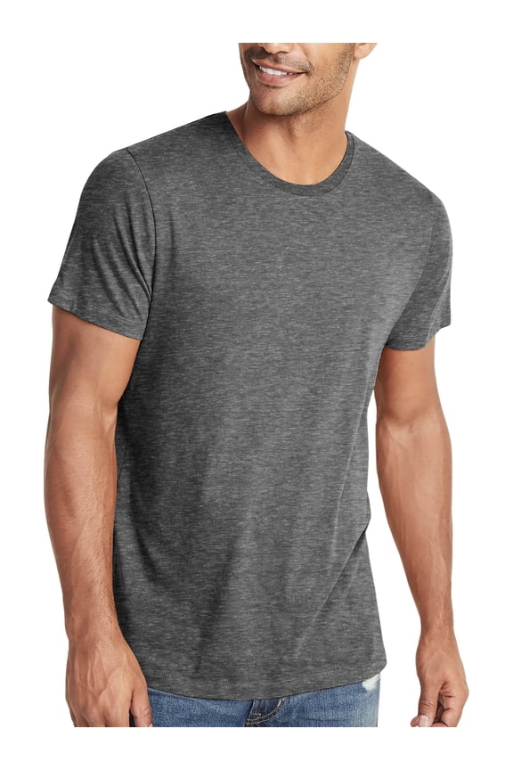Men's Everyday Casual Active Tri-Blend Round Neck T-Shirts