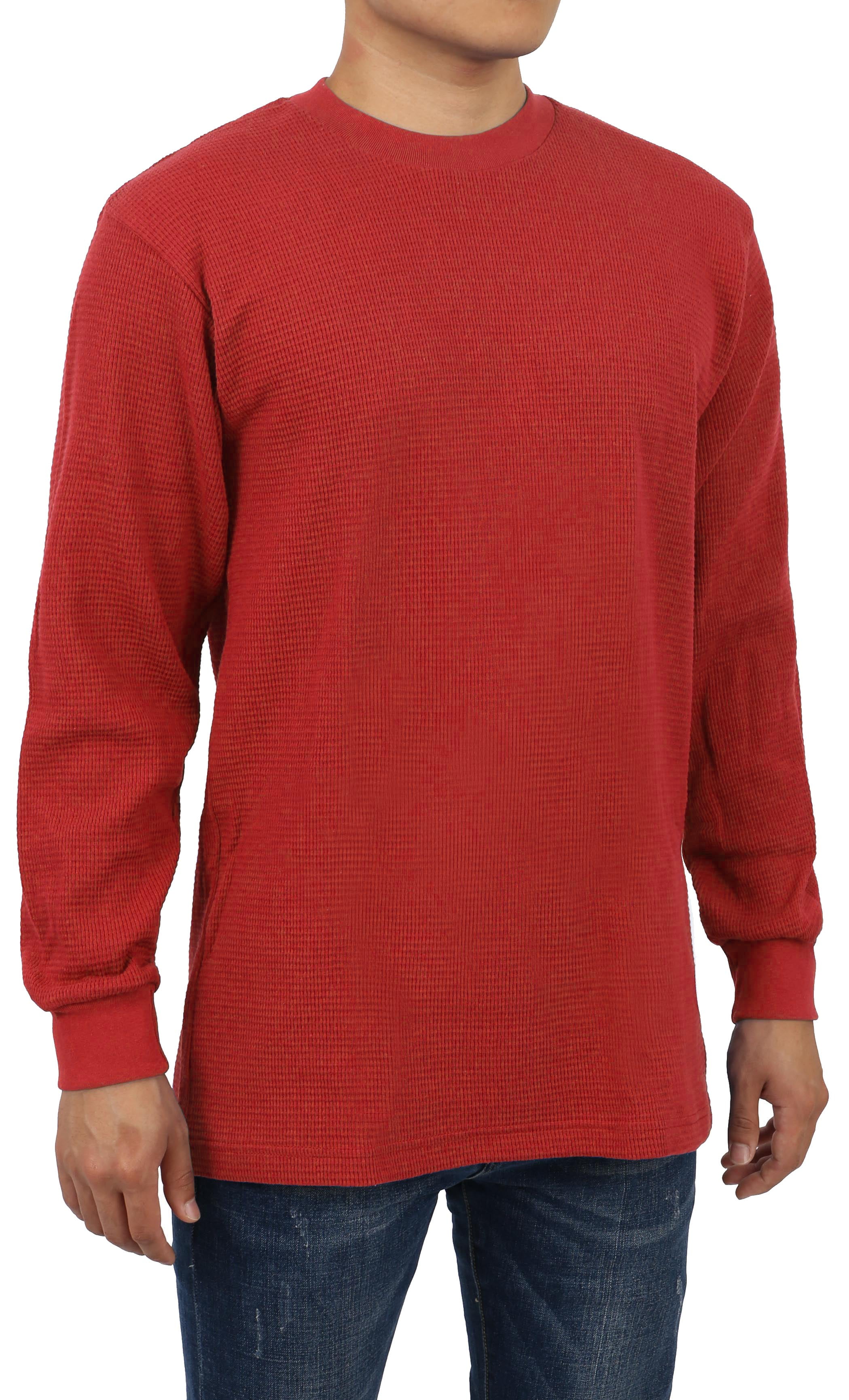 Hat and Beyond Men's Heavyweight Soft Cotton Thermal TShirts Big and