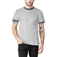 thumbnail image 1 of Hat and Beyond Men's Hipster Designer Brand Colored Short Sleeve Side Zipper T Shirt, 1 of 6