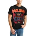 thumbnail image 1 of Hat and Beyond Men's Image Print Mental Cassette Tape Sequin Tee Shirt, 1 of 6