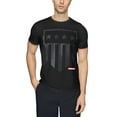 thumbnail image 1 of Hat and Beyond Men's Image Print Stars Parallel Stripe American Flag Tee Shirt, 1 of 6