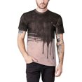 thumbnail image 1 of Hat and Beyond Men's Ink Drip Image Print Crew Neck Short Sleeve Tee Shirt, 1 of 6