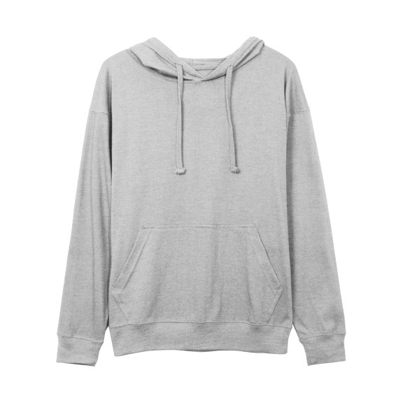 Hat and Beyond Men's Lightweight Kangaroo Pocket Pullover Hoodie