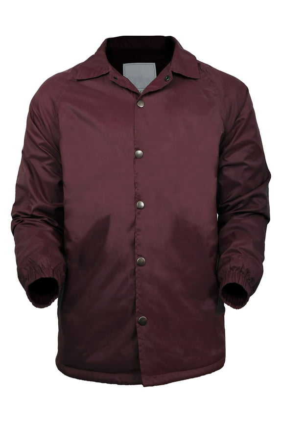 Men's Lightweight Waterproof Coach Jacket Windbreaker