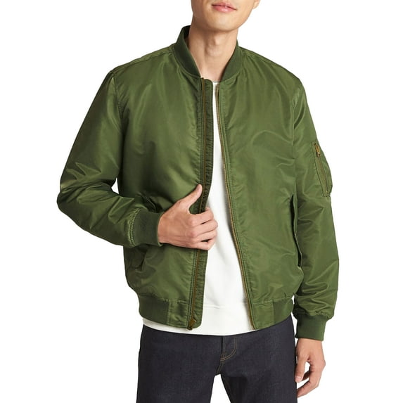 Hat and Beyond Men's MA-1 Premium Padded Bomber Flight Jacket Outerwear