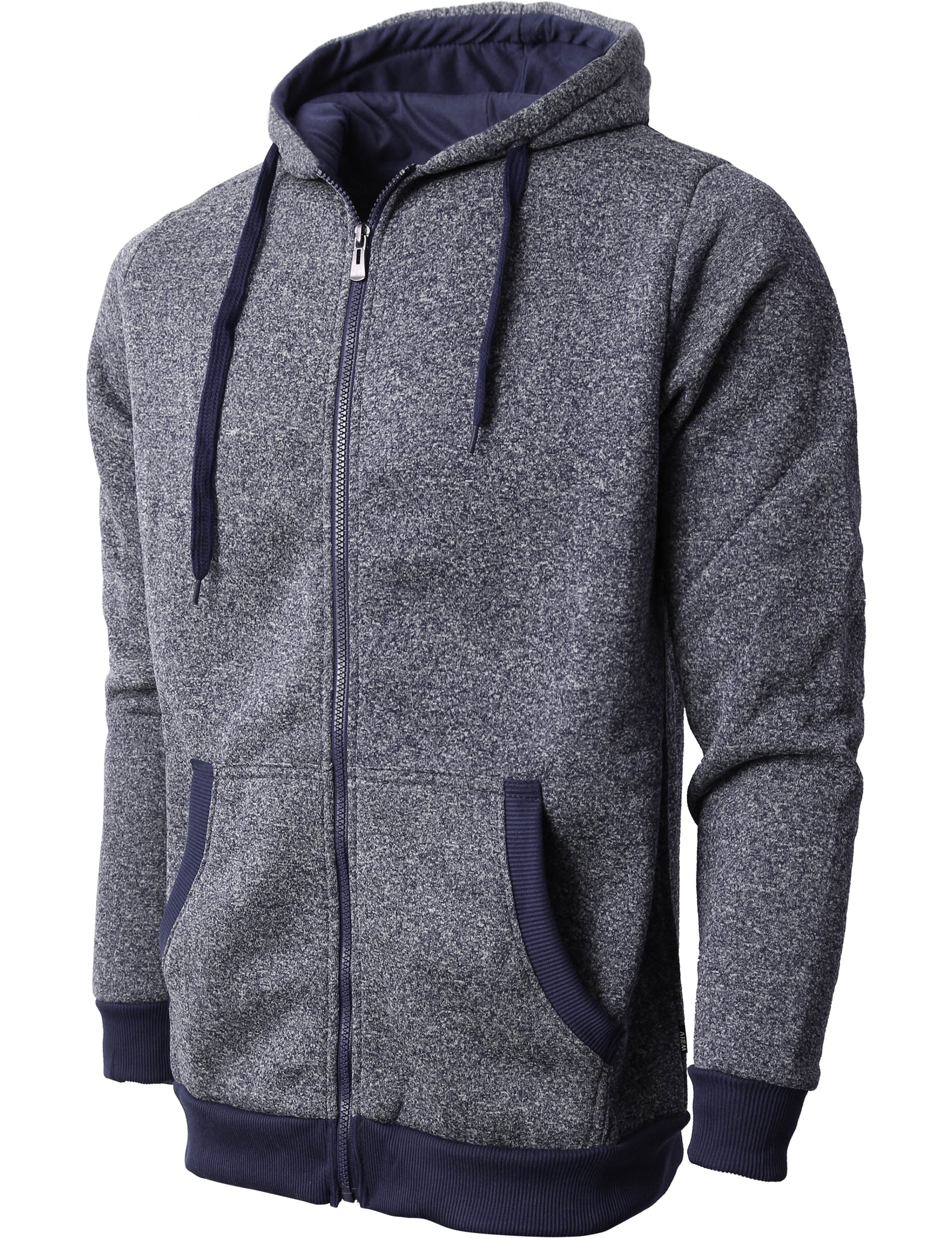 F.ILLUMINATEの2 way Raglan Hood Zip Up 全2色 Vintage Zen Fleece Full Zip Up Hoodie (2 Colors) — Drive The