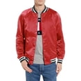 thumbnail image 1 of Hat and Beyond Men's Modern Casual Classic Varsity Bomber Jackets, 1 of 6