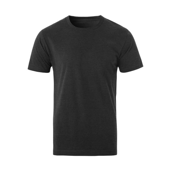 Hat and Beyond Men's Natural High Grade Organic Cotton Crew Neck Short Sleeve Tee Shirt