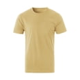 thumbnail image 1 of Hat and Beyond Men's Natural High Grade Organic Cotton Crew Neck Short Sleeve Tee Shirt, 1 of 4