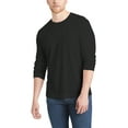thumbnail image 1 of Hat and Beyond Men's Organic Premium Cotton Garment Dye Long Sleeve T Shirt, 1 of 6